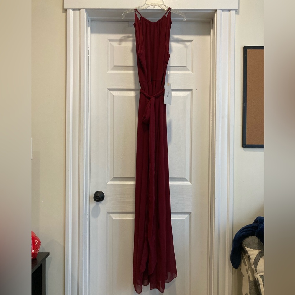 Babyonline | Halter Neck Key Hole Maxi Dress - Picture 3 of 11